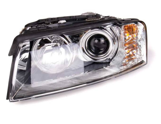 Audi Headlight Assembly - Driver Side (Xenon) (Adaptive) 4E0941029P - Hella 008540551